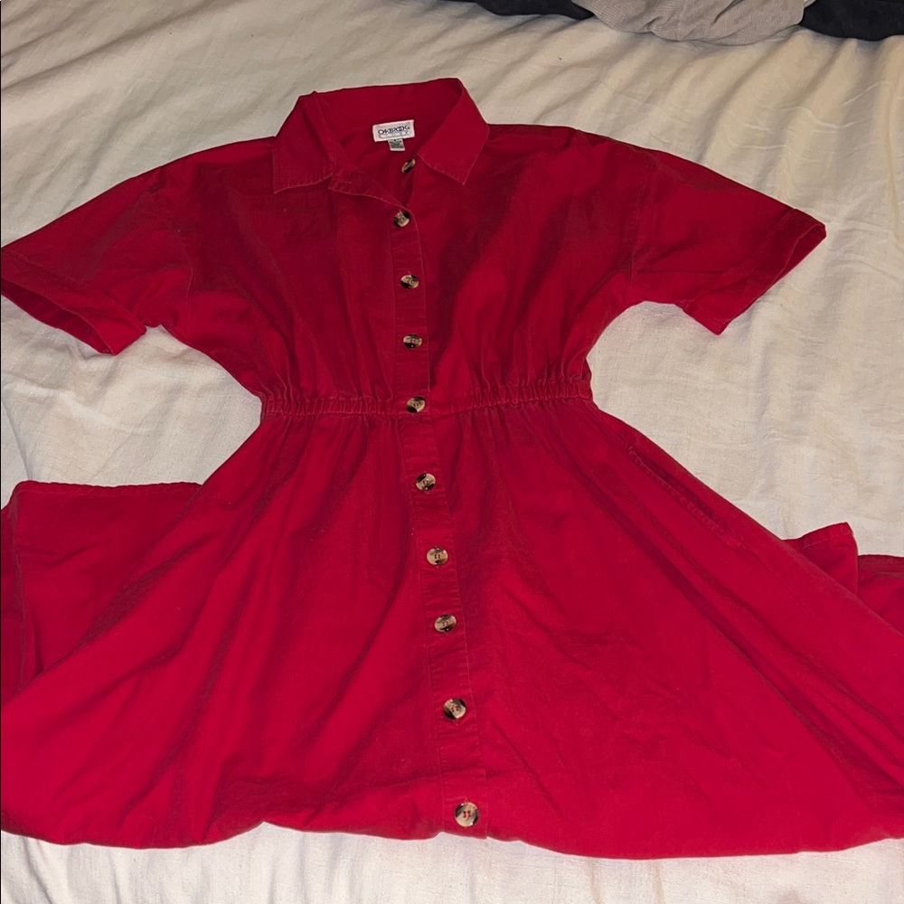 Vintage red dress